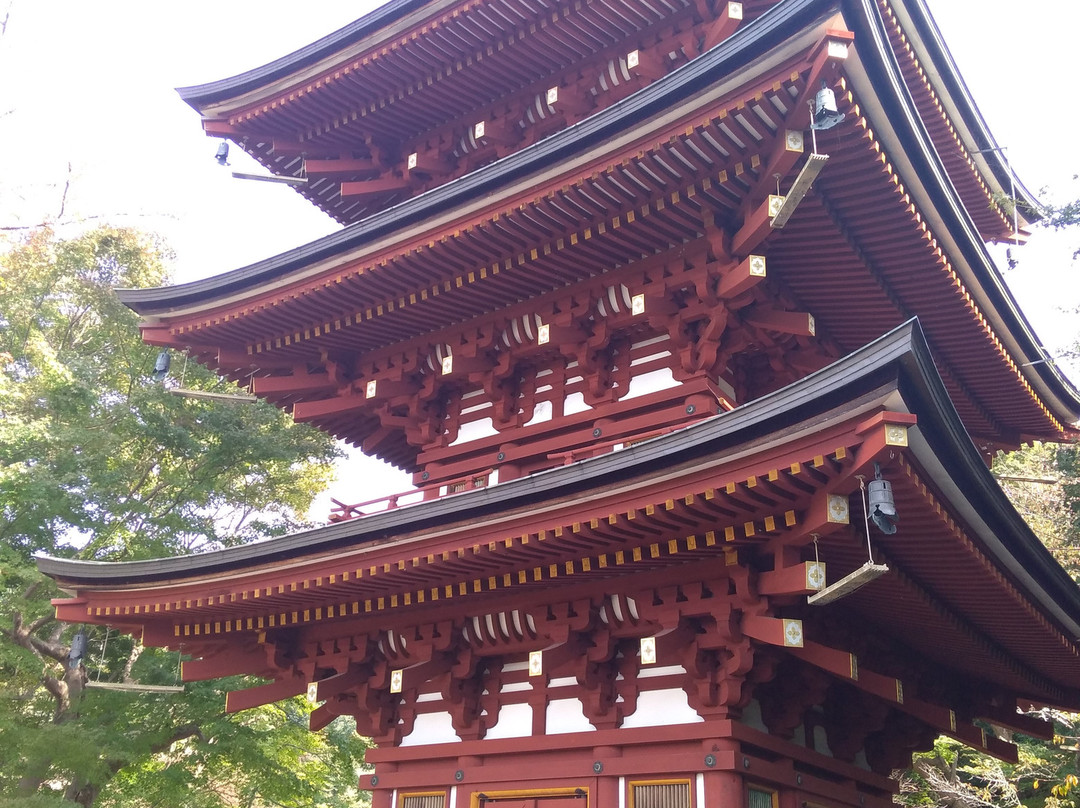 Three-storied Pagoda of Oka-dera Temple景点图片