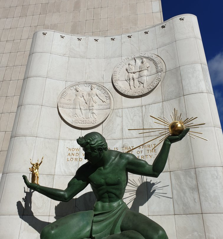 The Spirit of Detroit-底特律必去景点