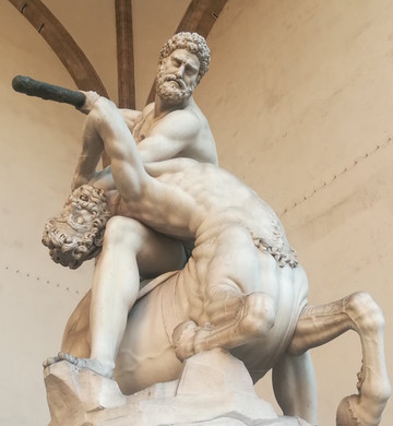 Ercole e il Centauro Nesso-佛罗伦萨必去景点