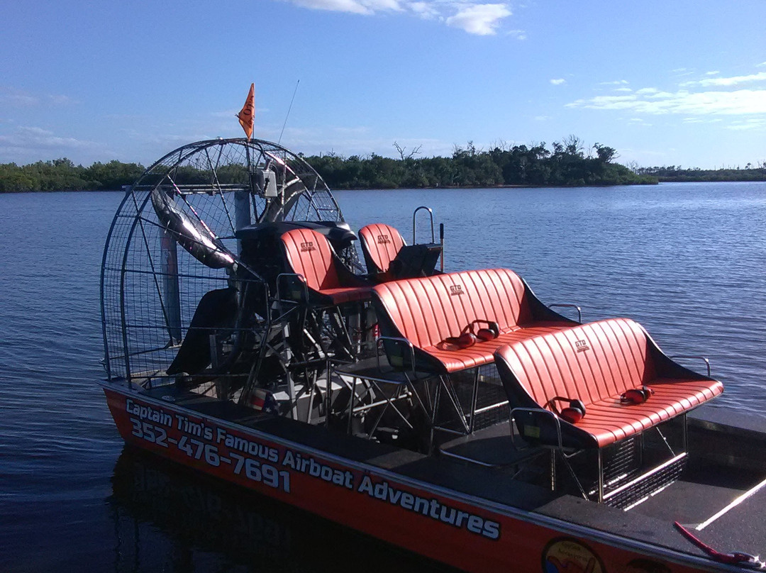 Captain Tim's Famous Airboat Adventures-克里斯特尔里弗必去景点