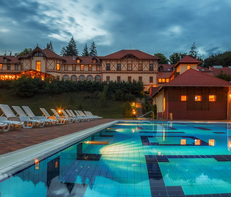 Heves County酒店住宿-Erzsébet Park Hotel - Parádfürdő