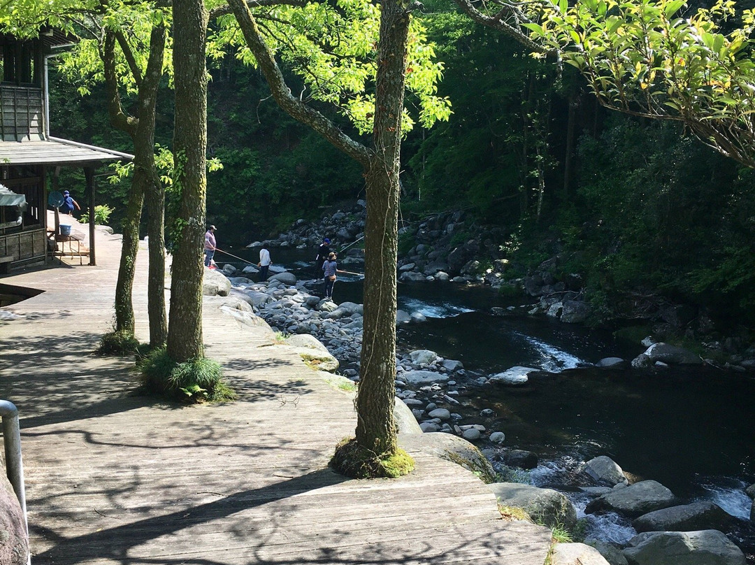Kamitsue Fishing Park-日田市必去景点