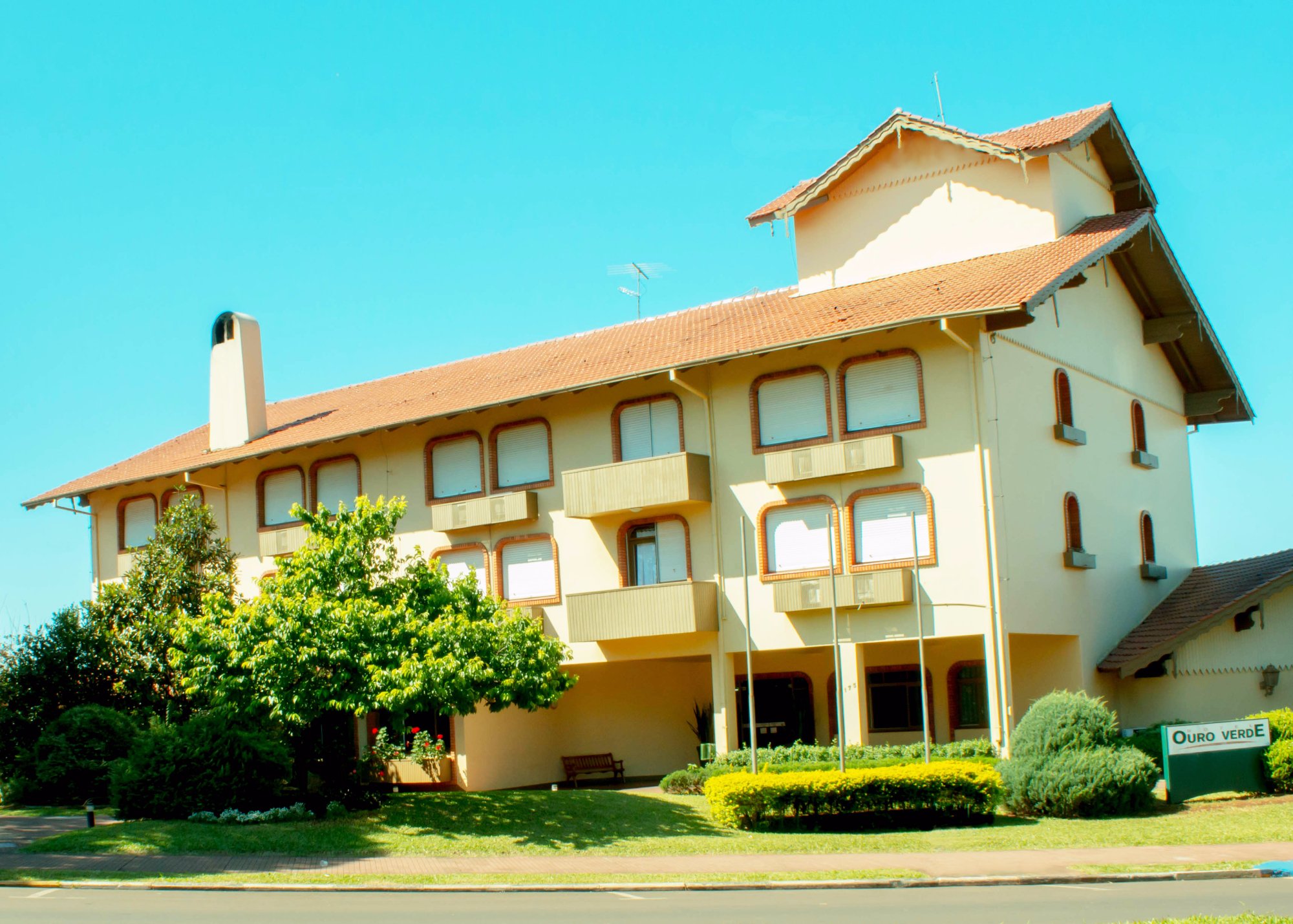 Hotel Ouro Verde-浴室