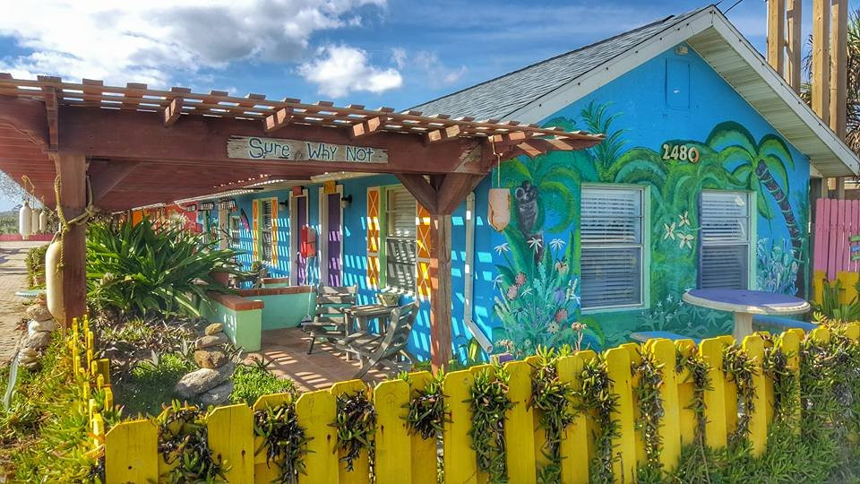 Flagler Beach酒店住宿-Si Como No Inn