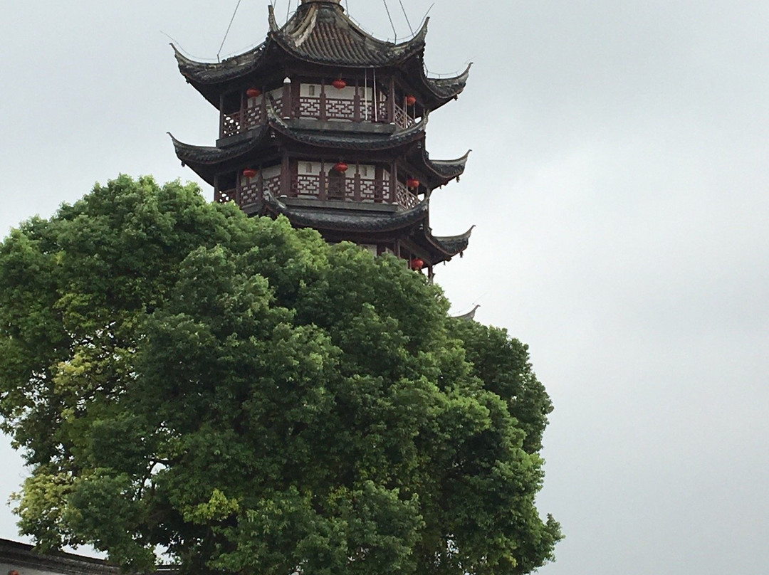 海宁盐官观潮景点图片