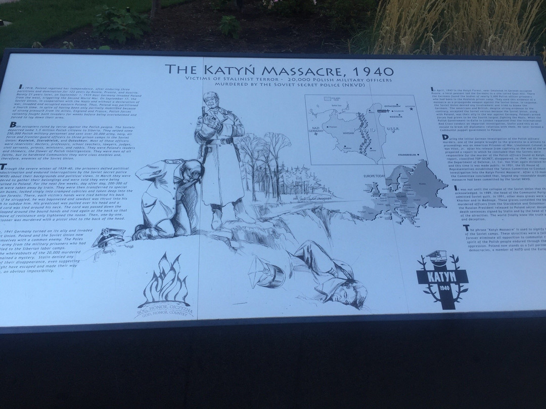 National Katyn Memorial-巴尔的摩必去景点