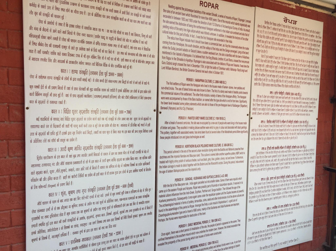 Archaeological Museum-Rupnagar必去景点