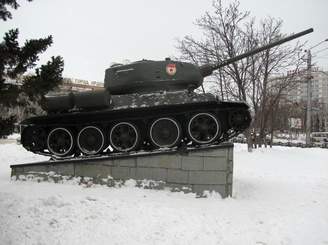 T-34 Monument-Barnaul必去景点