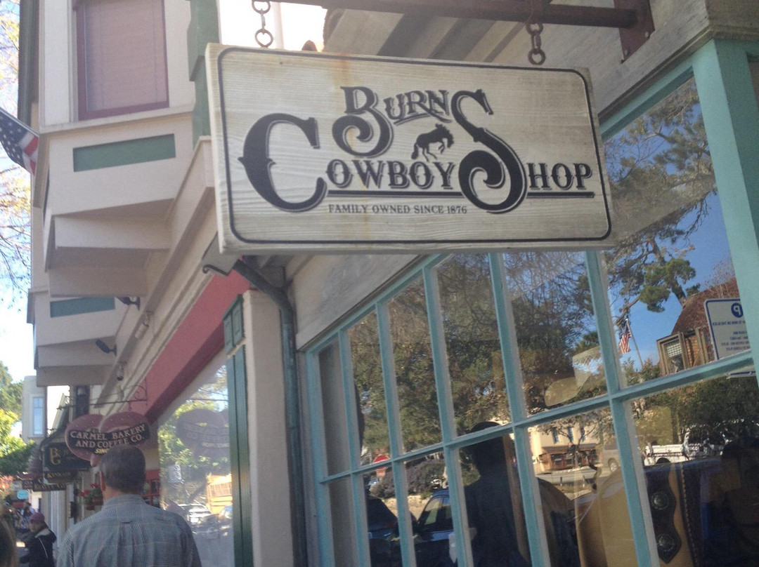 Burn cowboy shop-卡梅尔必去景点