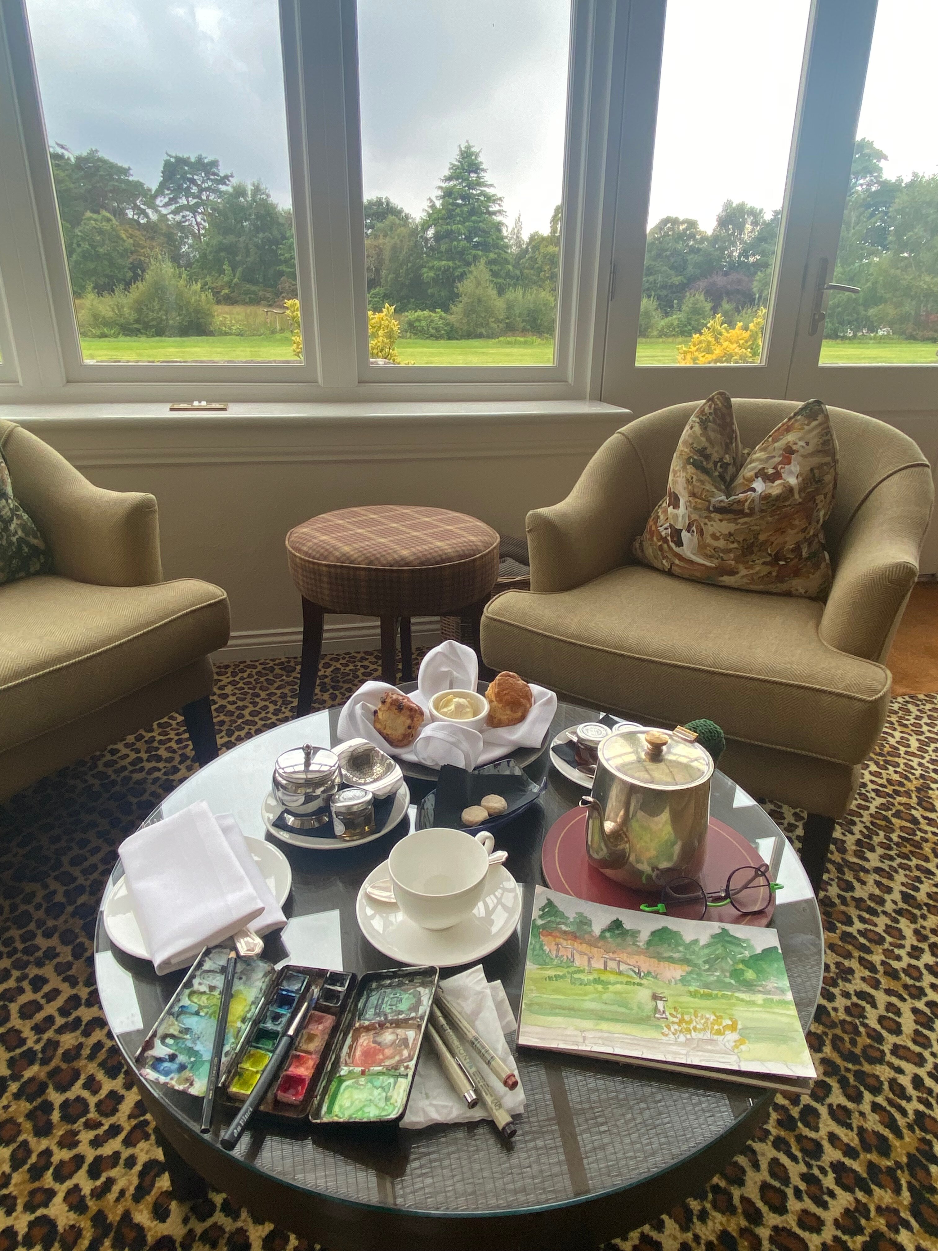 Isle of Eriska Hotel, Spa & Island-浴室