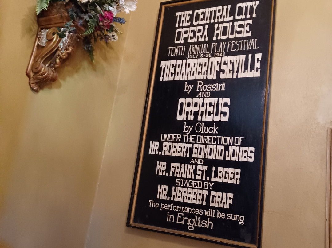 Central City Opera House-中心城必去景点