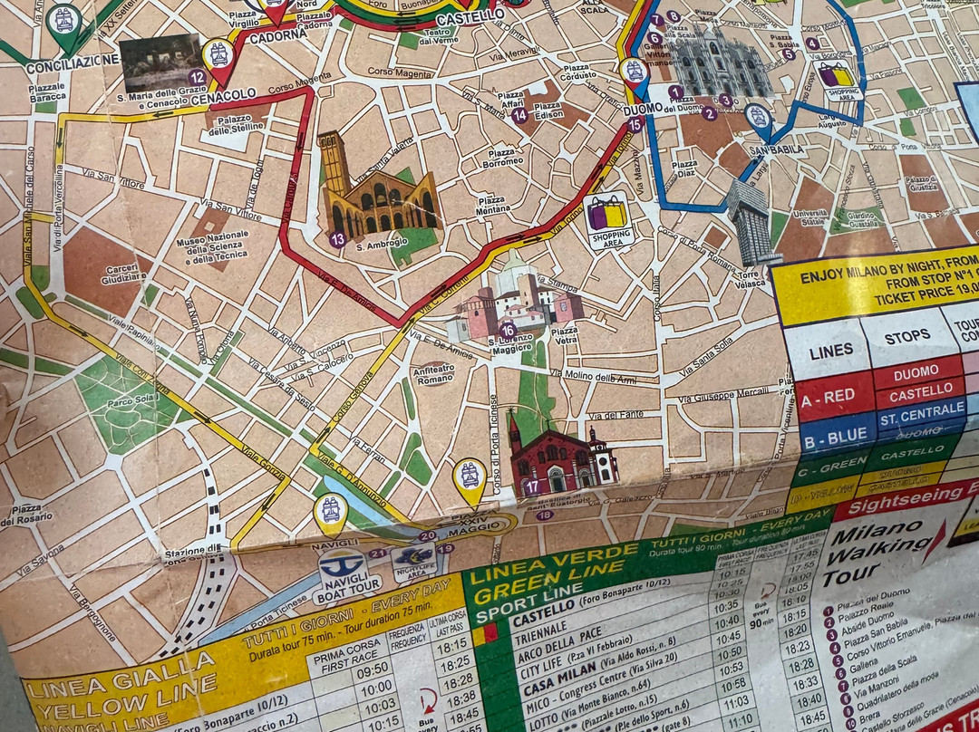 City Sightseeing Milano-米兰必去景点