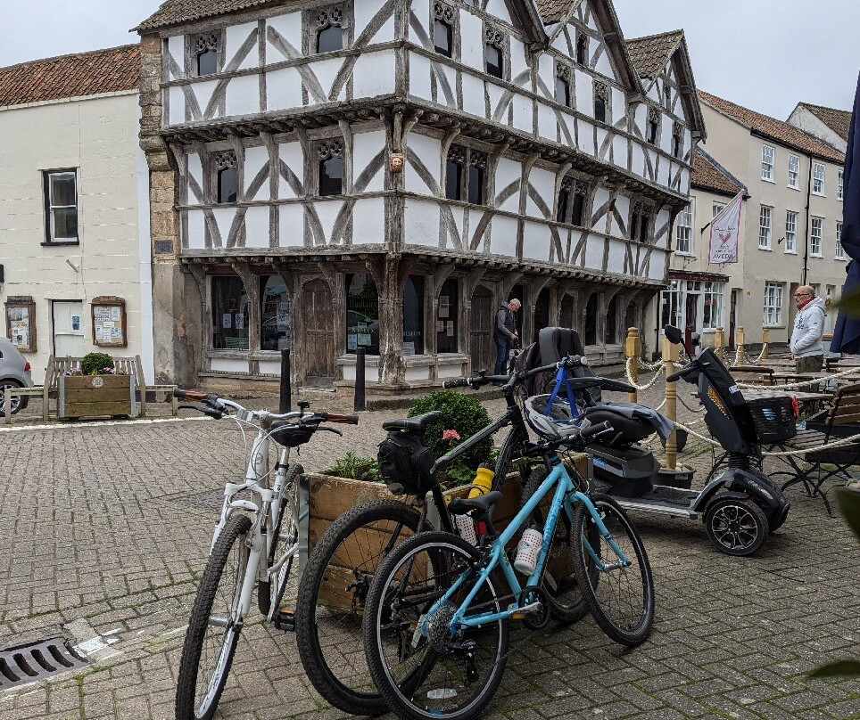 Ripley Antiques and Vintage with coffee