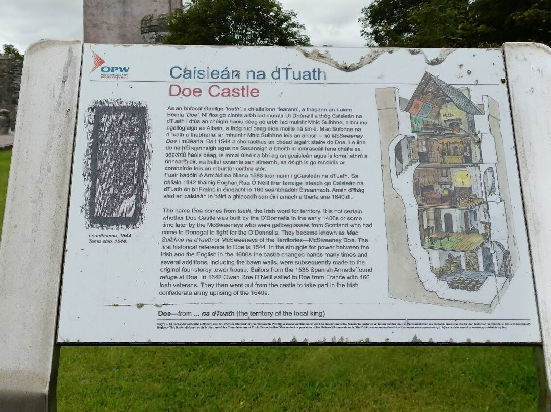 Doe Castle-Creeslough必去景点