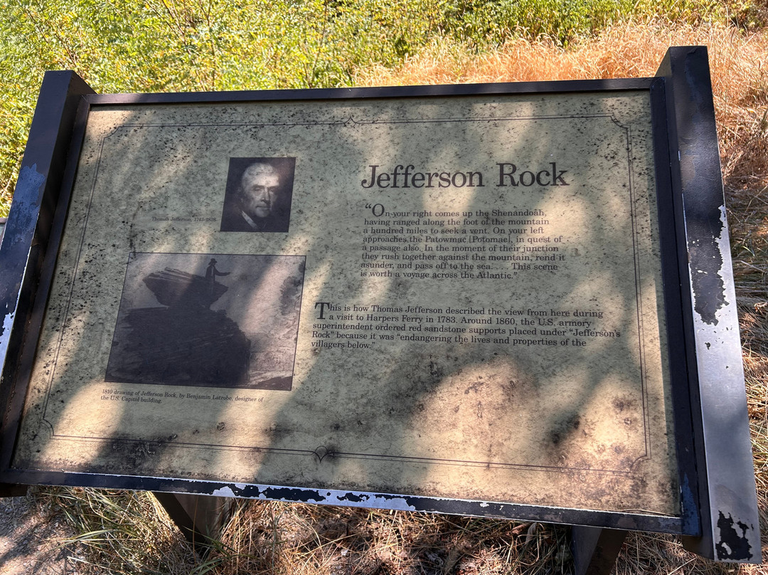 Jefferson Rock-哈泊斯费里必去景点