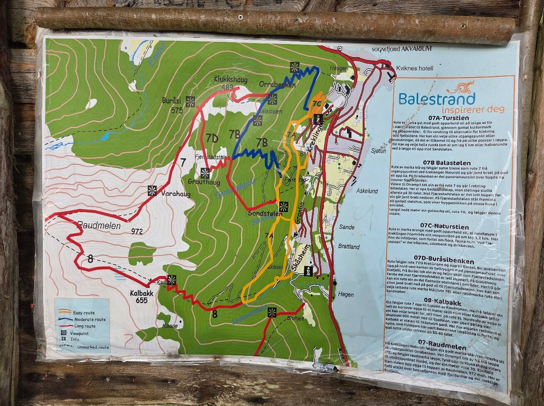 Nature Trail Kreklingen-Balestrand必去景点