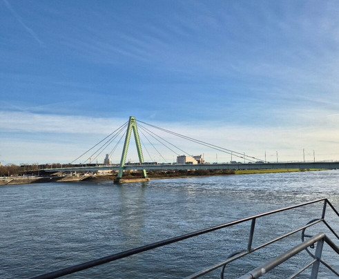 Freitreppe Kölner Rheinboulevard-科隆必去景点