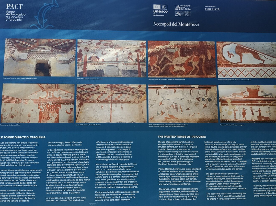 Necropolis of Tarquinia-塔尔奎尼亚必去景点