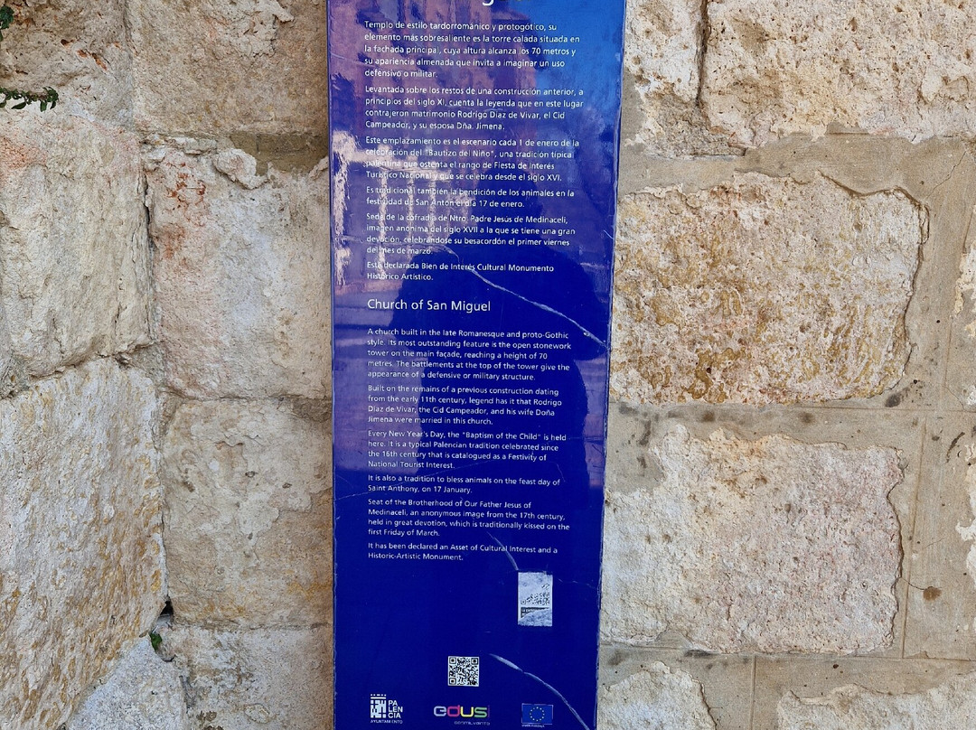 Iglesia de San Miguel-帕伦西亚必去景点