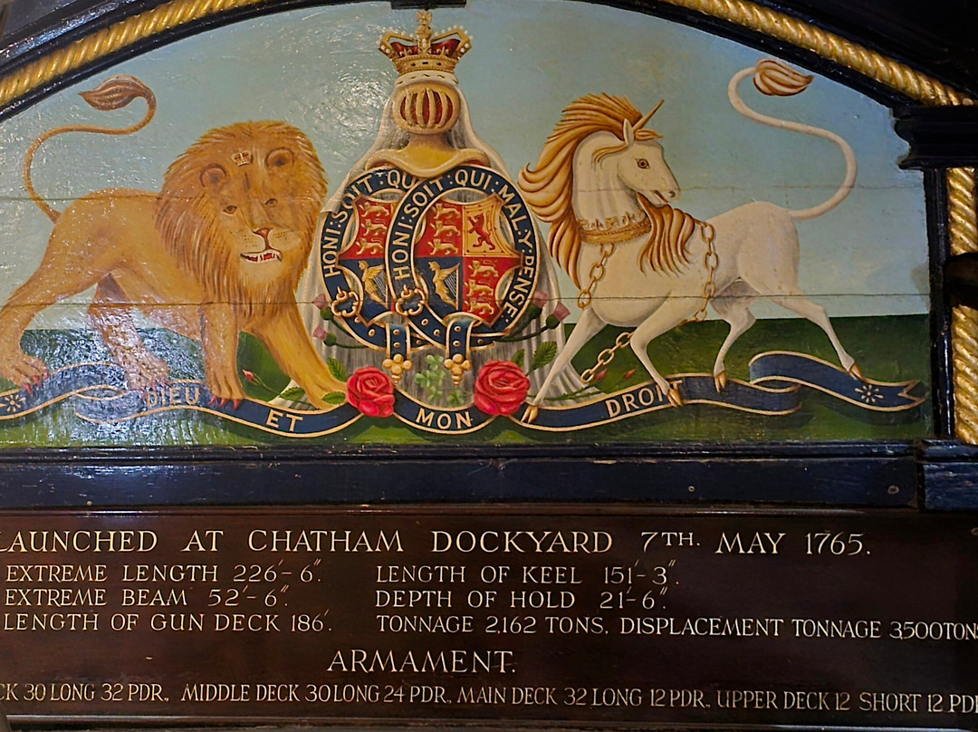 皇家海军胜利号战舰-普兹茅斯必去景点