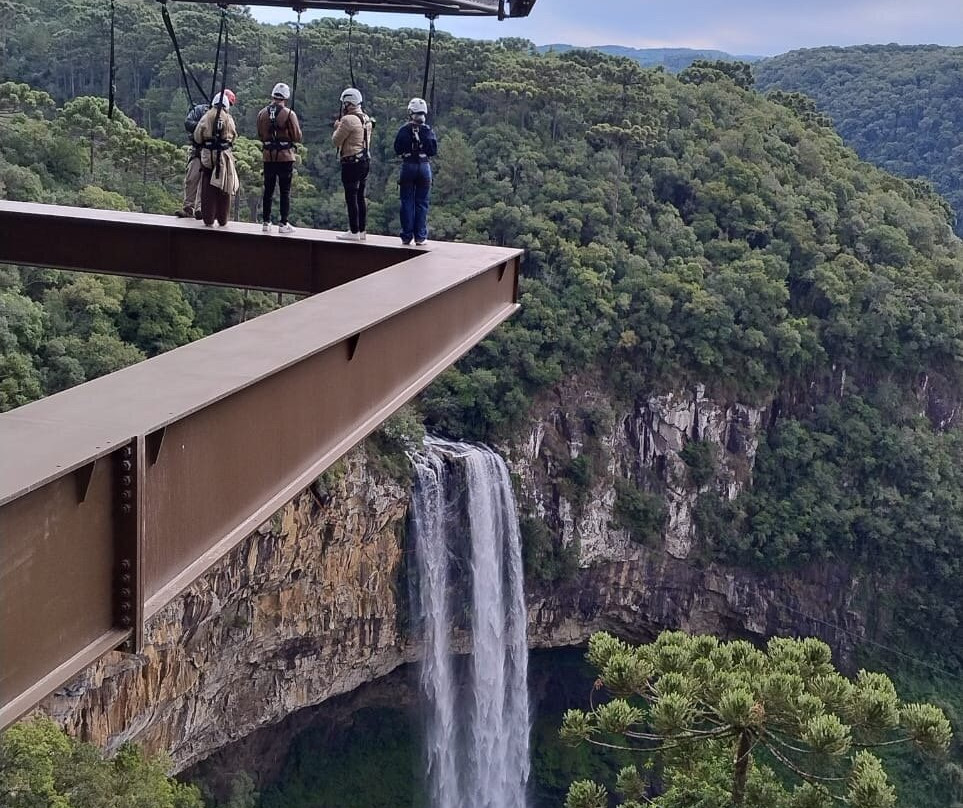 Cascata do Caracol-卡内拉必去景点