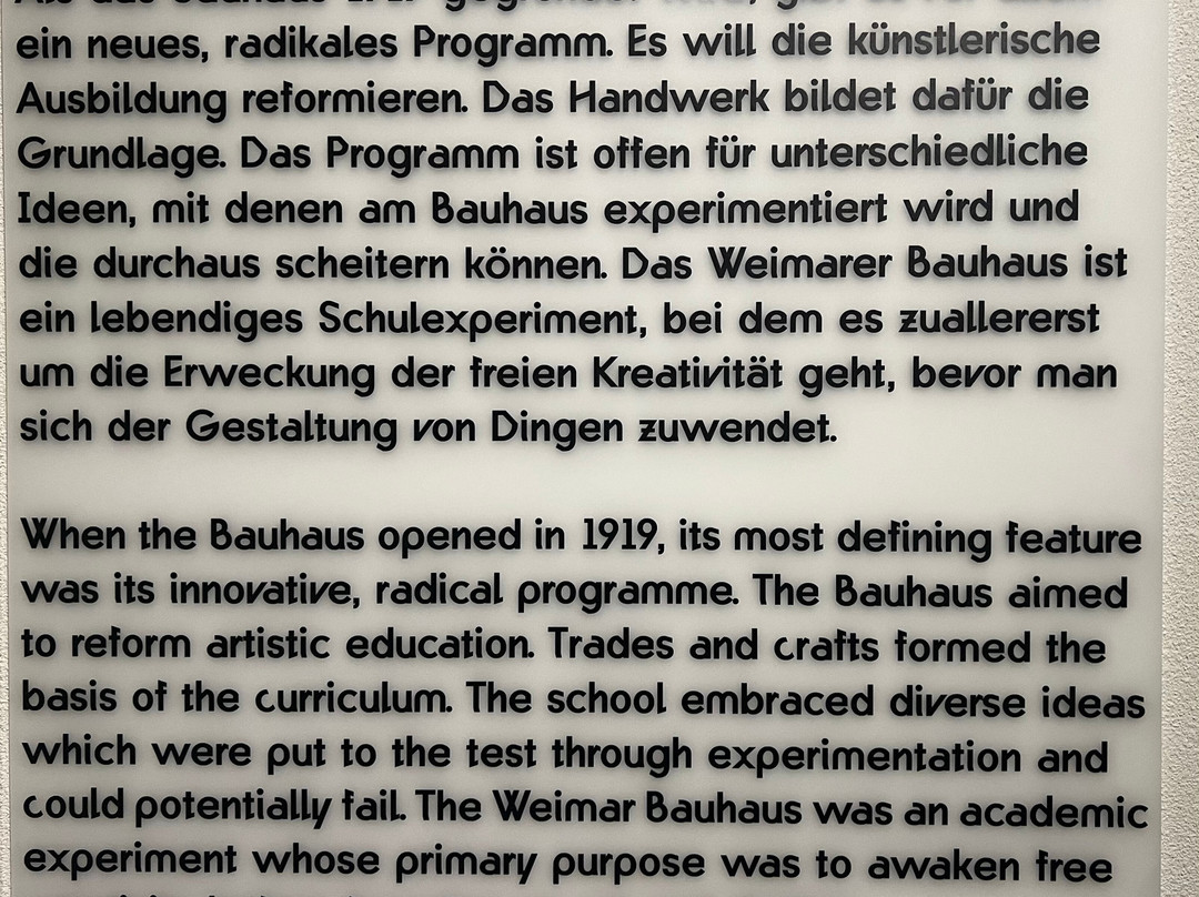 Bauhaus-Museum Weimar-魏玛必去景点