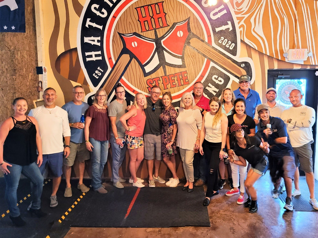 Hatchet Hangout - Axe Throwing St Pete-圣彼德斯堡必去景点
