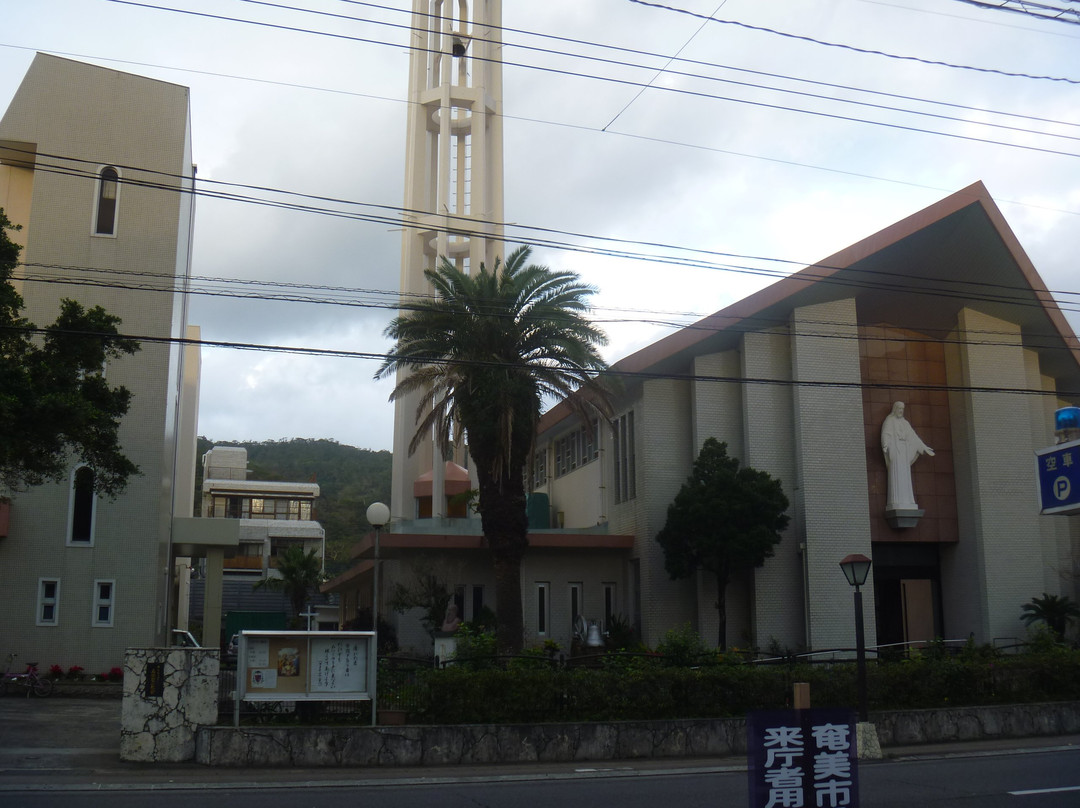 Catholic Naze Mikokoro Church-奄美市必去景点