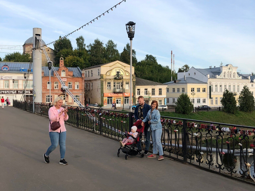 Pedestrian Bridge across the River Tvertsa-Torzhok必去景点