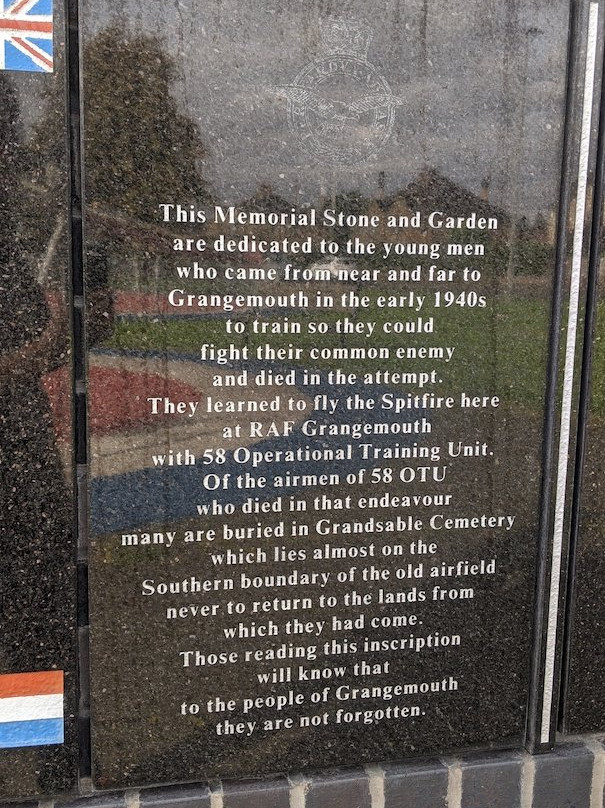 Grangemouth Spitfire Memorial景点图片