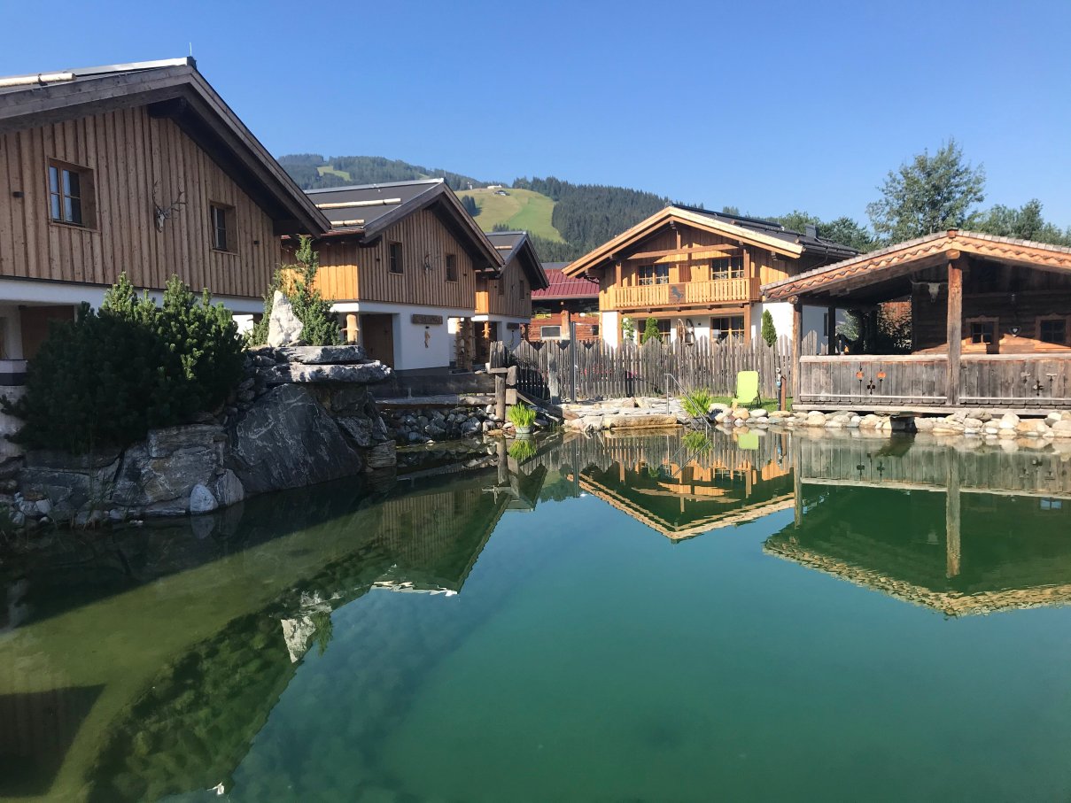 Hotel Pension Sieglhub-泳池