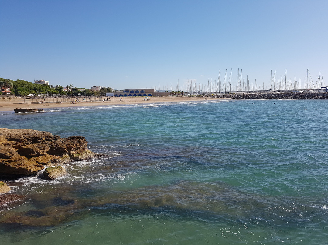 Playa de la Punta d'en Guineu景点图片