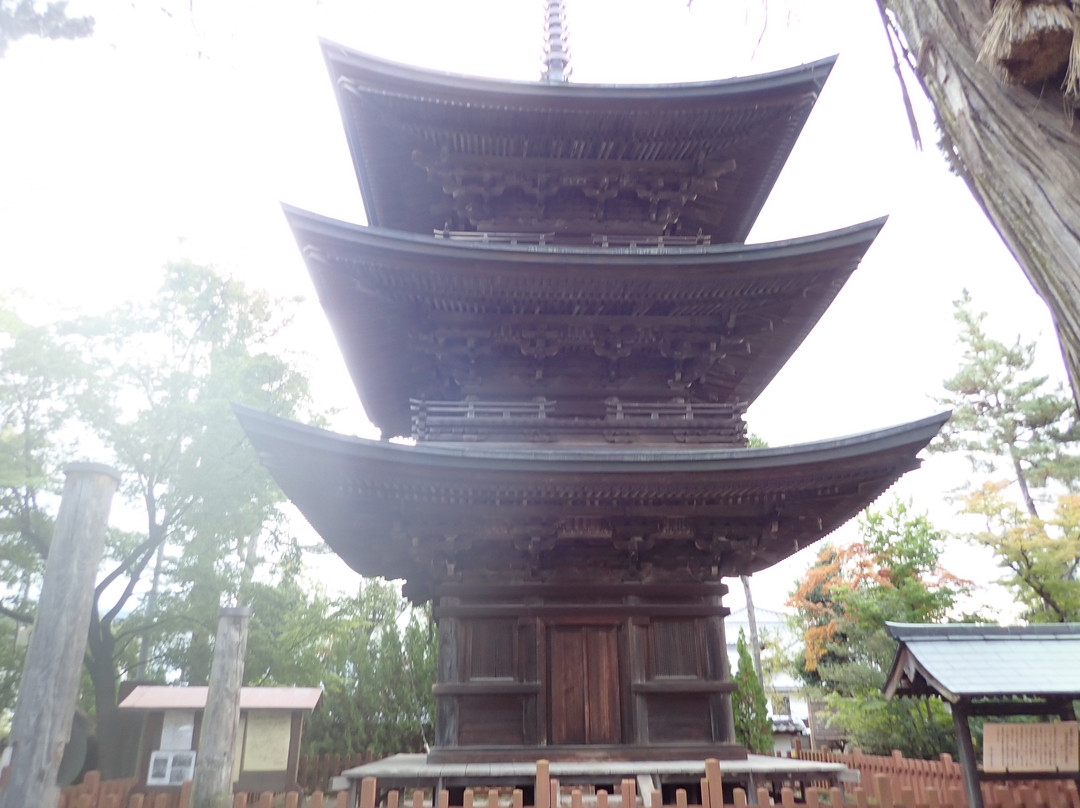 Shinano Kokubunji Temple-上田市必去景点