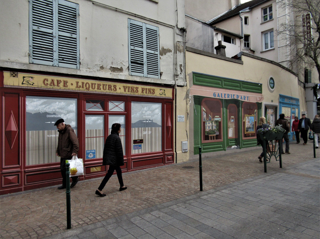 Fresque "Les magasins"景点图片