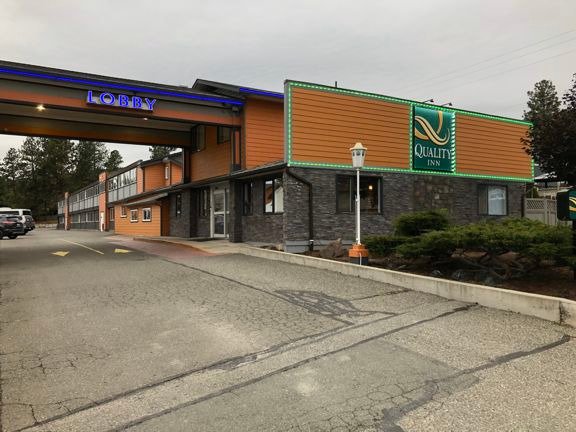 Quality Inn Merritt-浴室