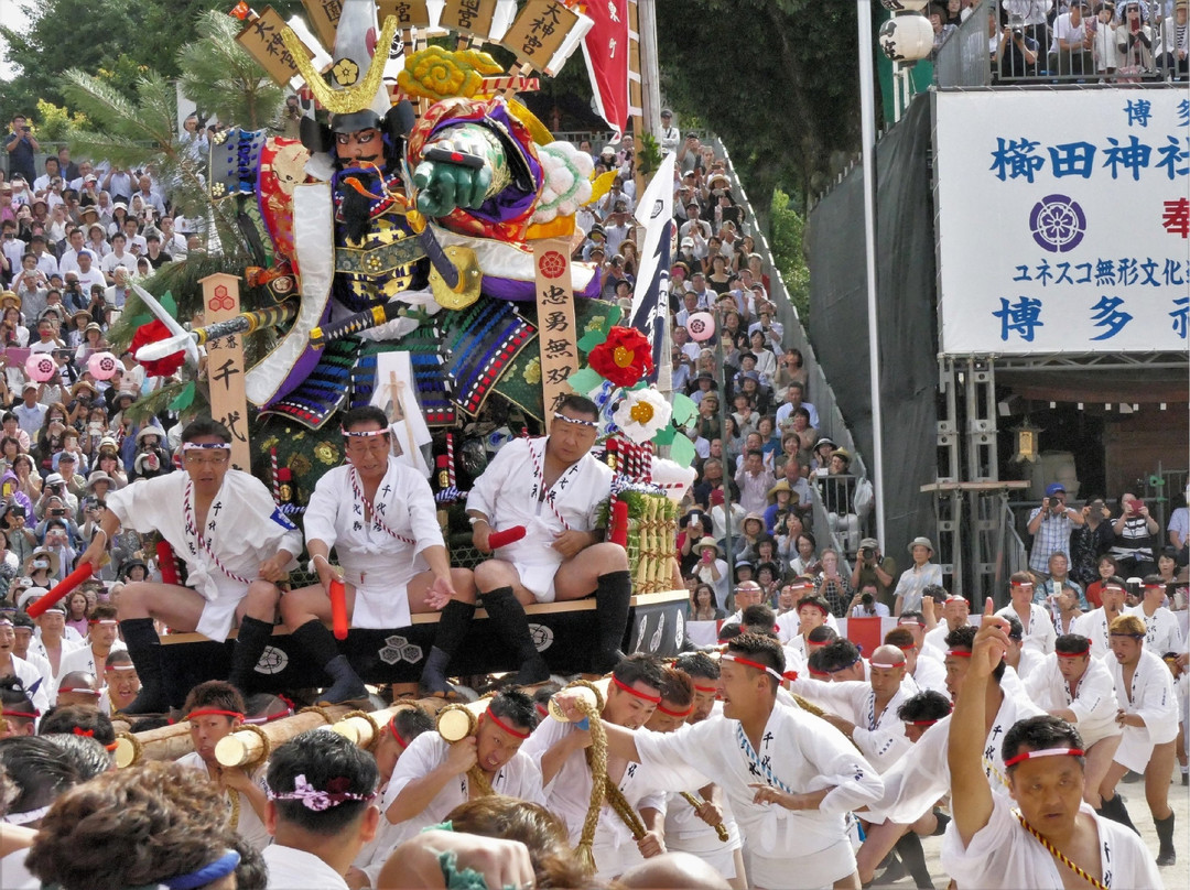 博多祗园山笠祭景点图片
