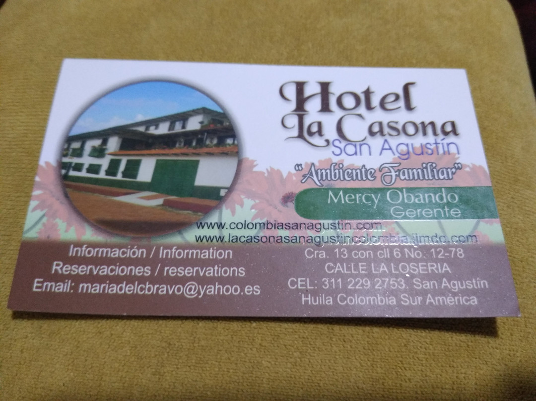 Hotel La Casona San Agustìn主图