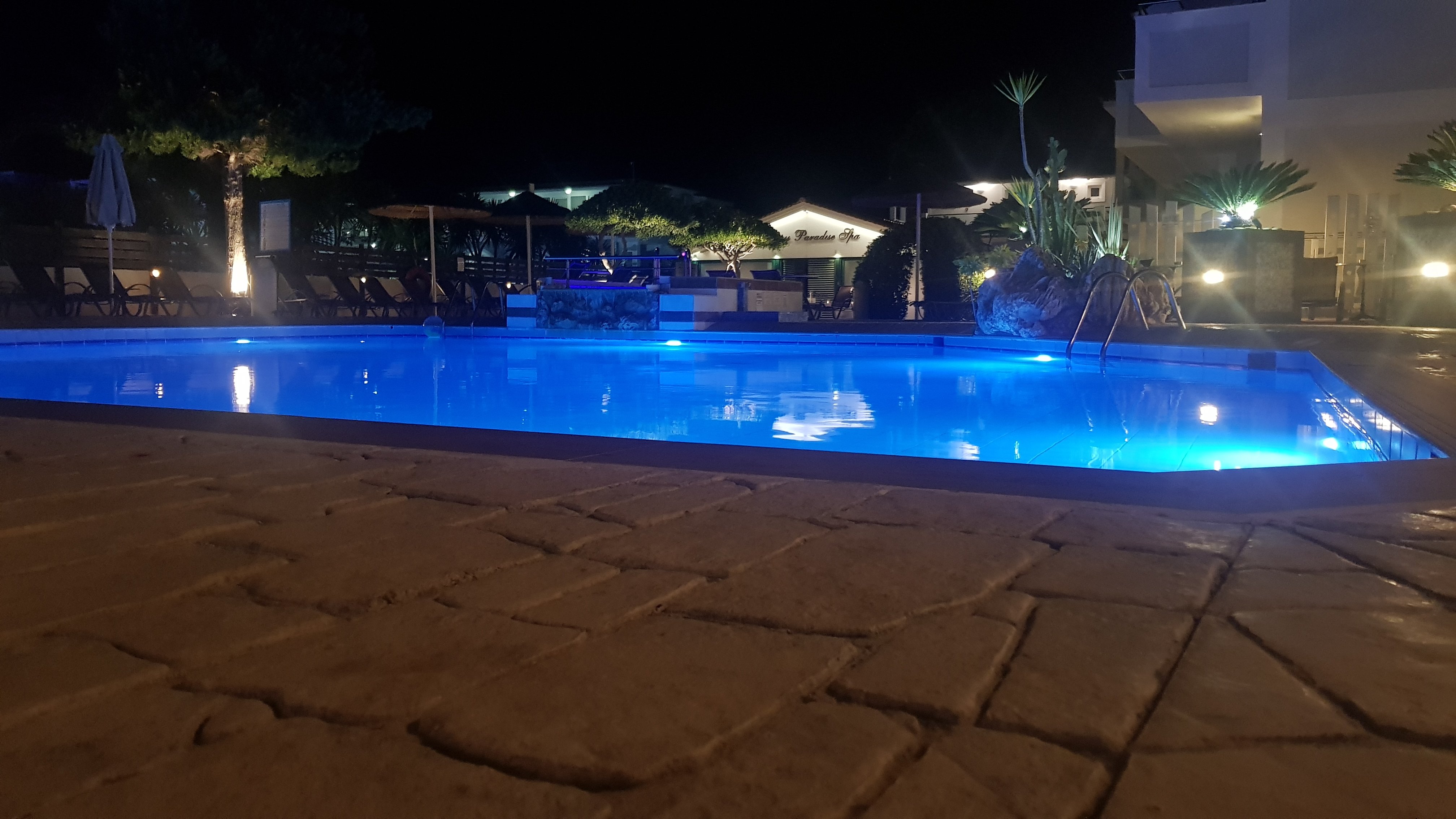 Louros Beach Hotel Spa-泳池