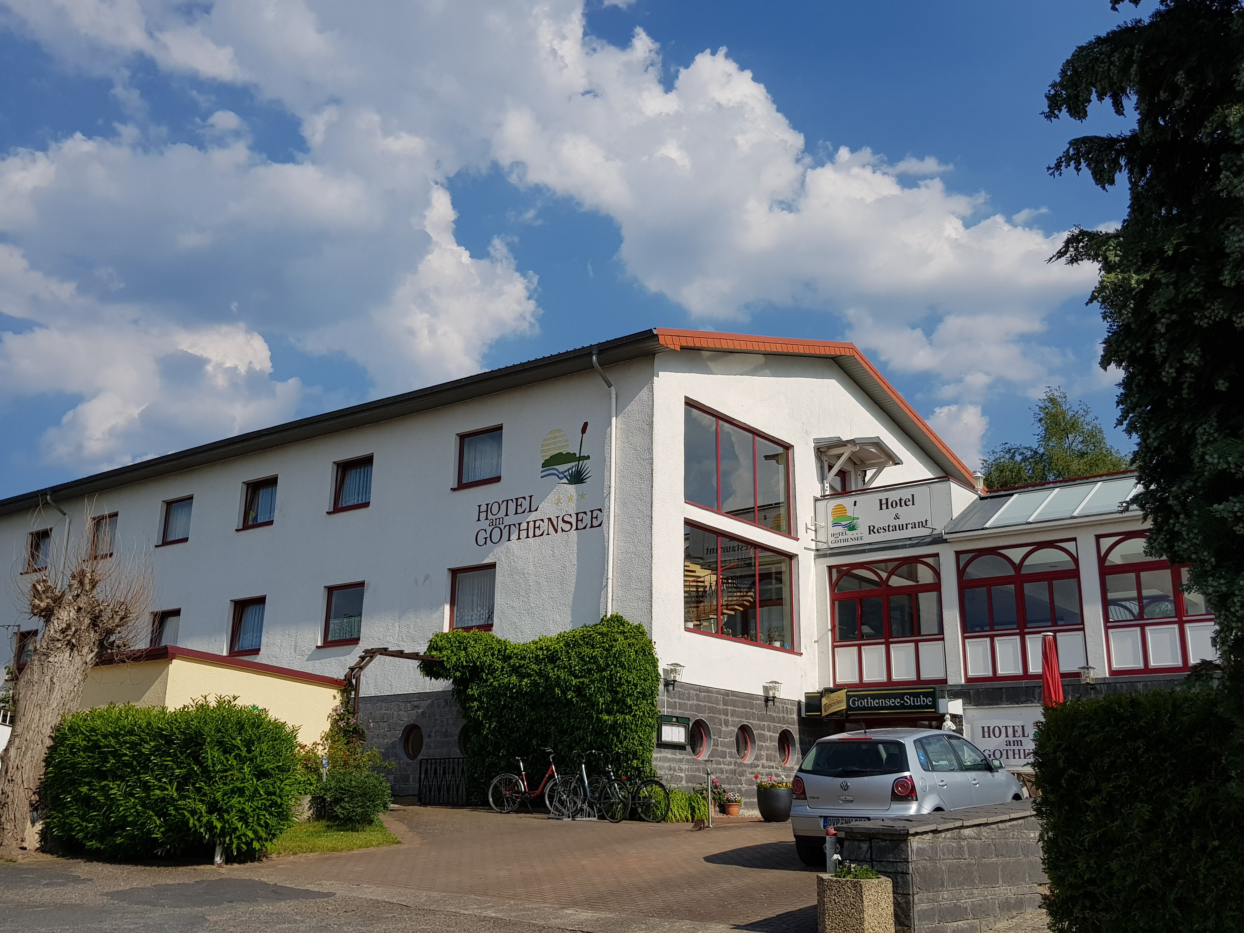 Hotel Am Gothensee-浴室