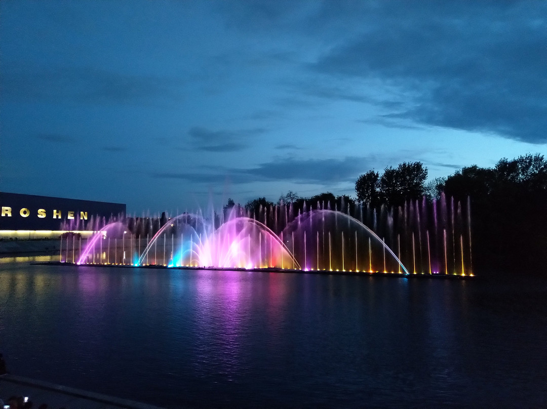 Vinnytsia旅游景点-Multimedia Fountain Roshen