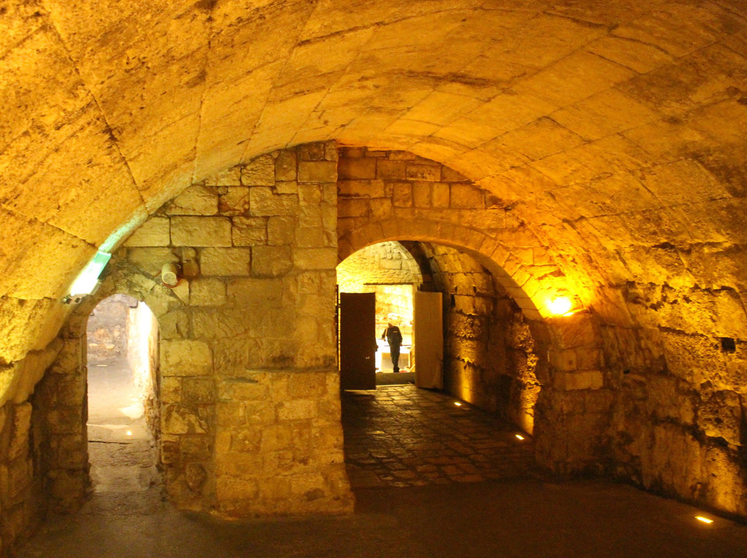 耶路撒冷西墙地道景点图片