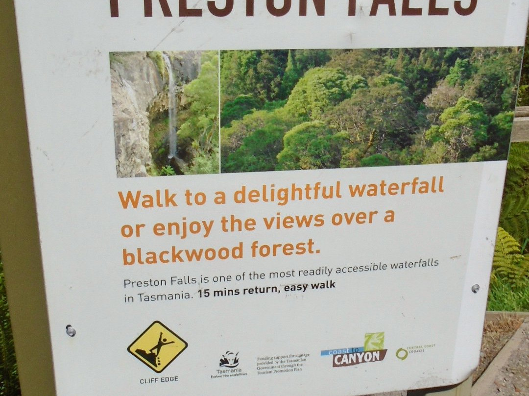 Preston Falls-Ulverstone必去景点