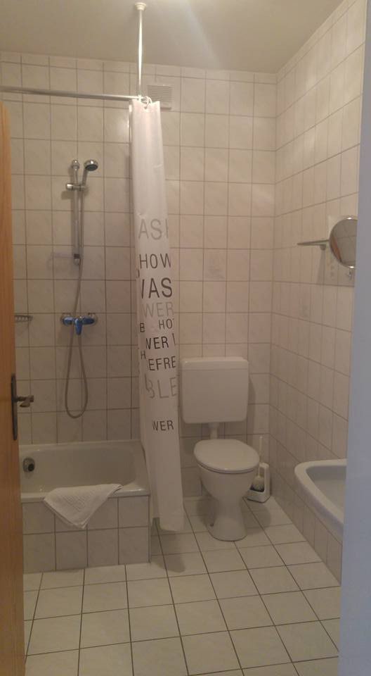 Hotel-Pension Marienhof-浴室