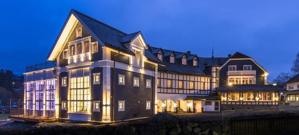 Lahntal Hotel Feudingen-浴室