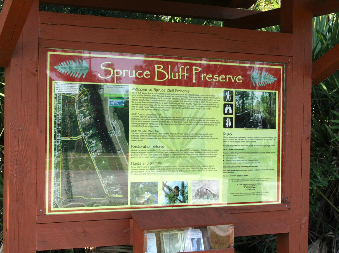 Spruce Bluff Preserve-圣露西港必去景点
