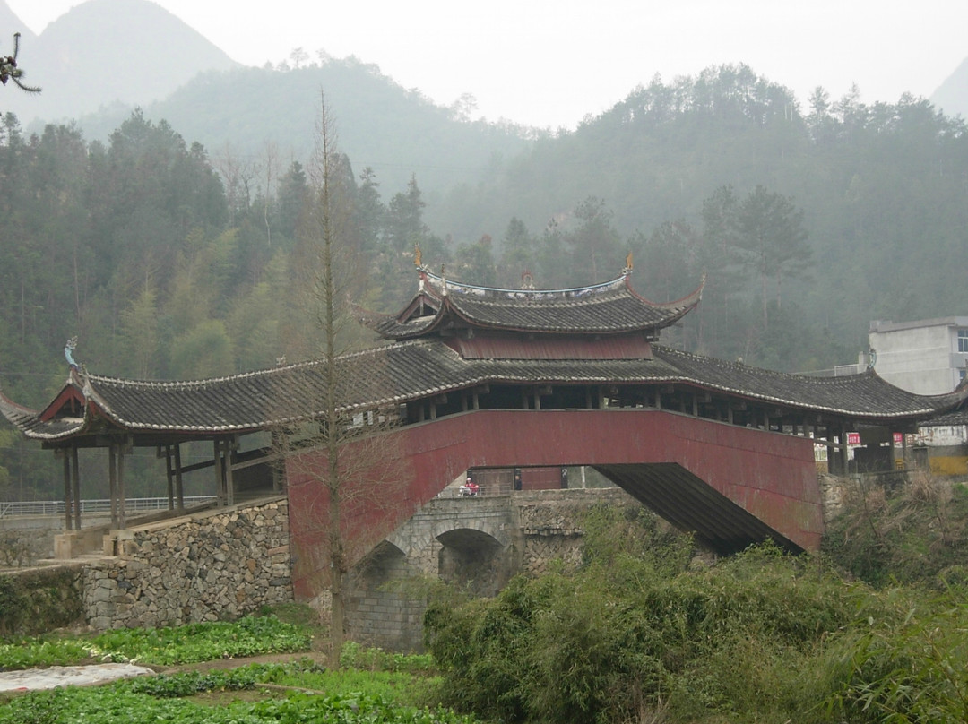 溪东桥景点图片
