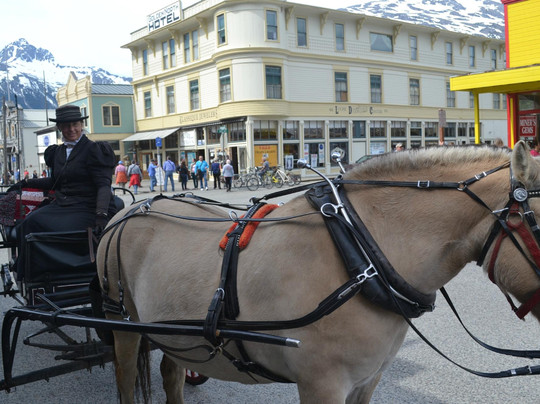 Skagway Alaska Downtown-史凯威必去景点