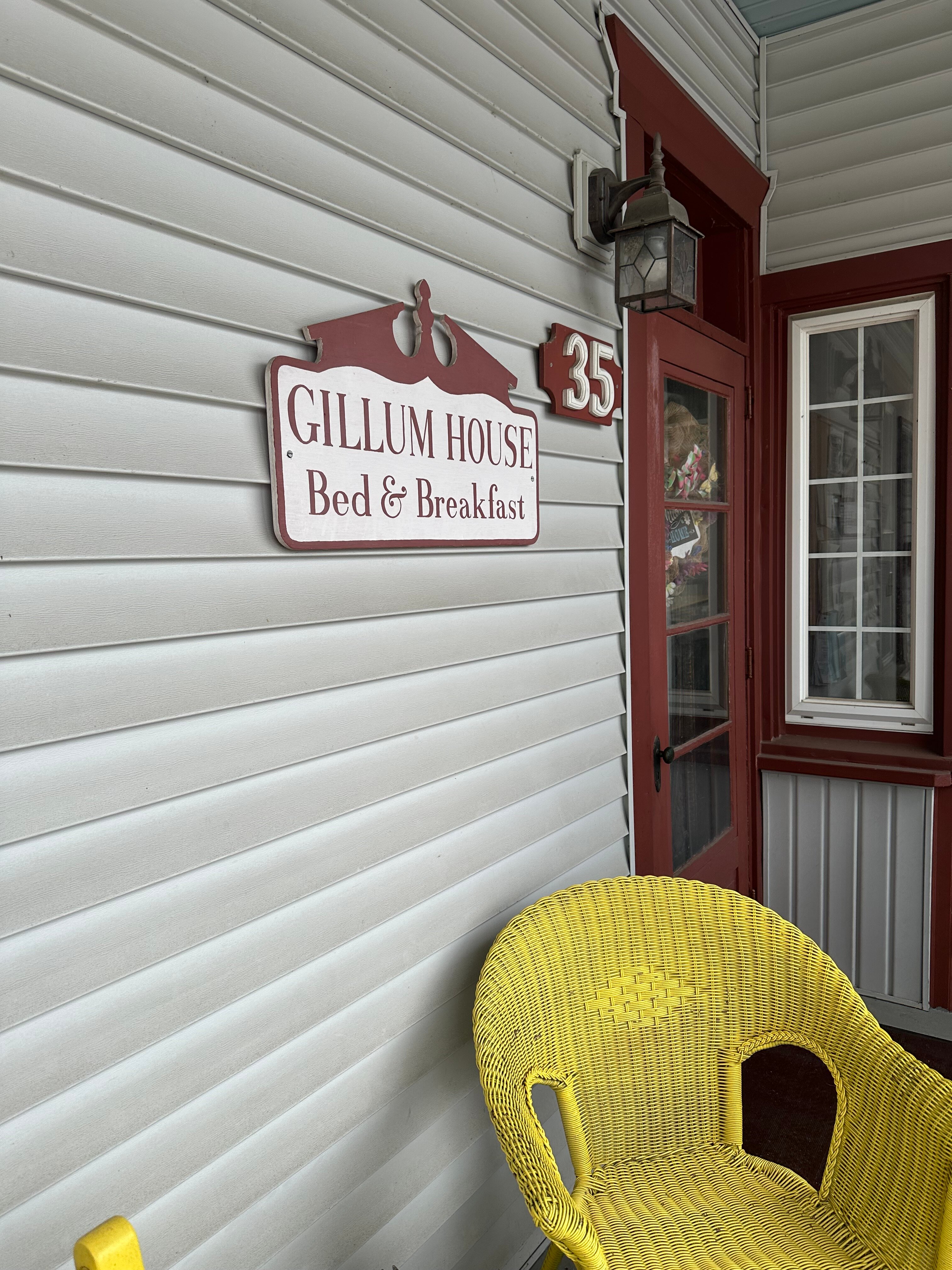 Gillum House Bed & Breakfast-浴室