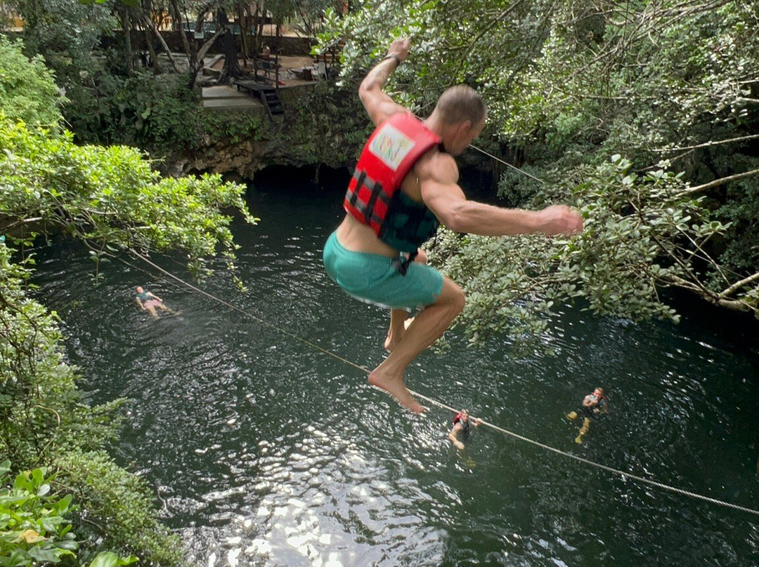 Cenote Verde Lucero-从莫雷洛斯港必去景点