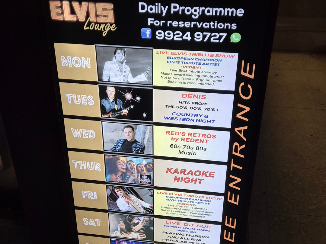 The Elvis Tribute Lounge-卡拉必去景点